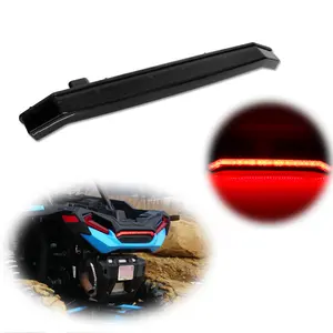 1pcs Smoke Rear LED Center Tail Brake lamps Light For 2019 2020 2021 2022 2023 Polaris RZR XP/XP 4 1000 TURBO,Replace OEM  FTVHL013RD,2884053