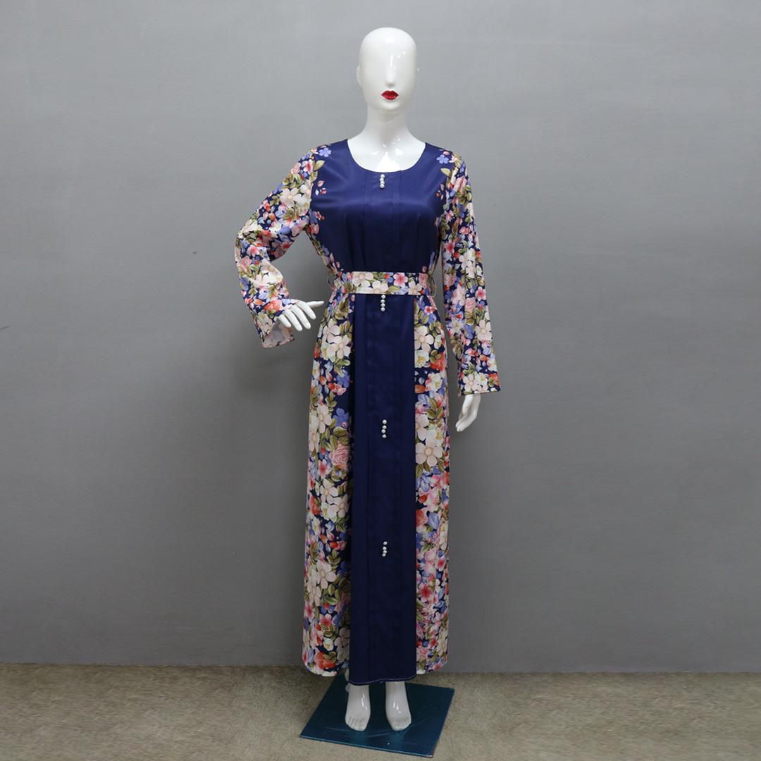 Elegant Muslim Maxi Dress – Modest Middle Eastern Fashion