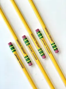 Personalized Laser-Engraved Pencils, #2 Ticonderoga, School Supplies, Teacher Gift, Student Gift, Back to School, Custom