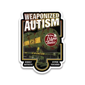 Weaponized Autism 2.0 Sticker