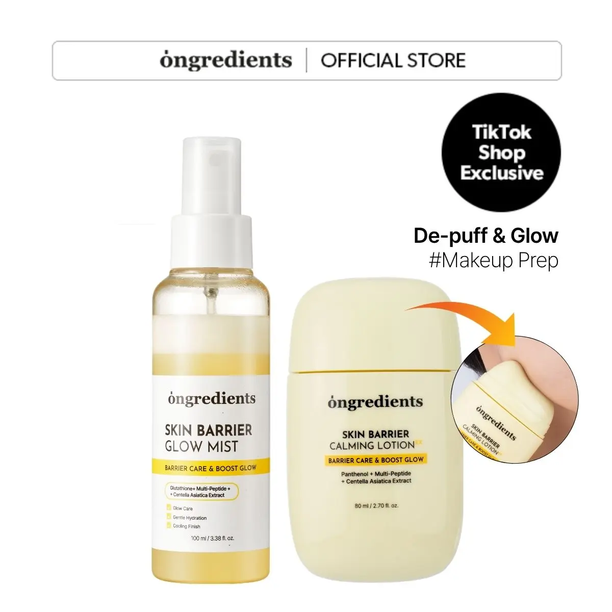 [Ongredients Official Shop] Spa at Home Set (Step 1: Mist / Step 2: Gua Sha Décolléte Massage)