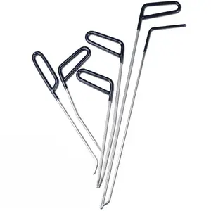 New Paintless Dent Remover Kit, Dent Puller Tool, Car Dent Repair Automotive Kit Hail Remover Stainless Steel Hooks Rods Paintless Dent Removal Door Dent Dings Removal Tools Knock Down Pen Automotive Maintenance Tools