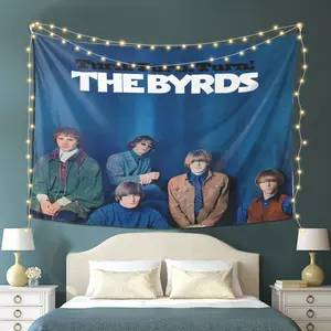 The Byrds Album Cover Tapestry - Durable, Wrinkle-Resistant, And Easy to Hang - Perfect for Gamers' Bedrooms, Dorms, And Home Decor - a Unique Gift Idea for Friends And Family, Versatile Decoration And Gift Concept.