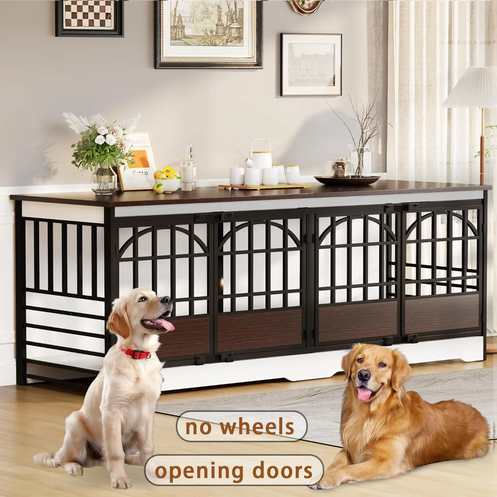 White 86"L x 28.34"W x 31.69"H