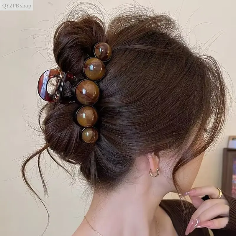 Large Claw Clip for Thick Hair Women, Premium French Twist Hair Clip, Non Slip Matte Shark Clip, Elegant Minimalist Hair Accessories for Everyday Updo, Office, Casual Style 2026