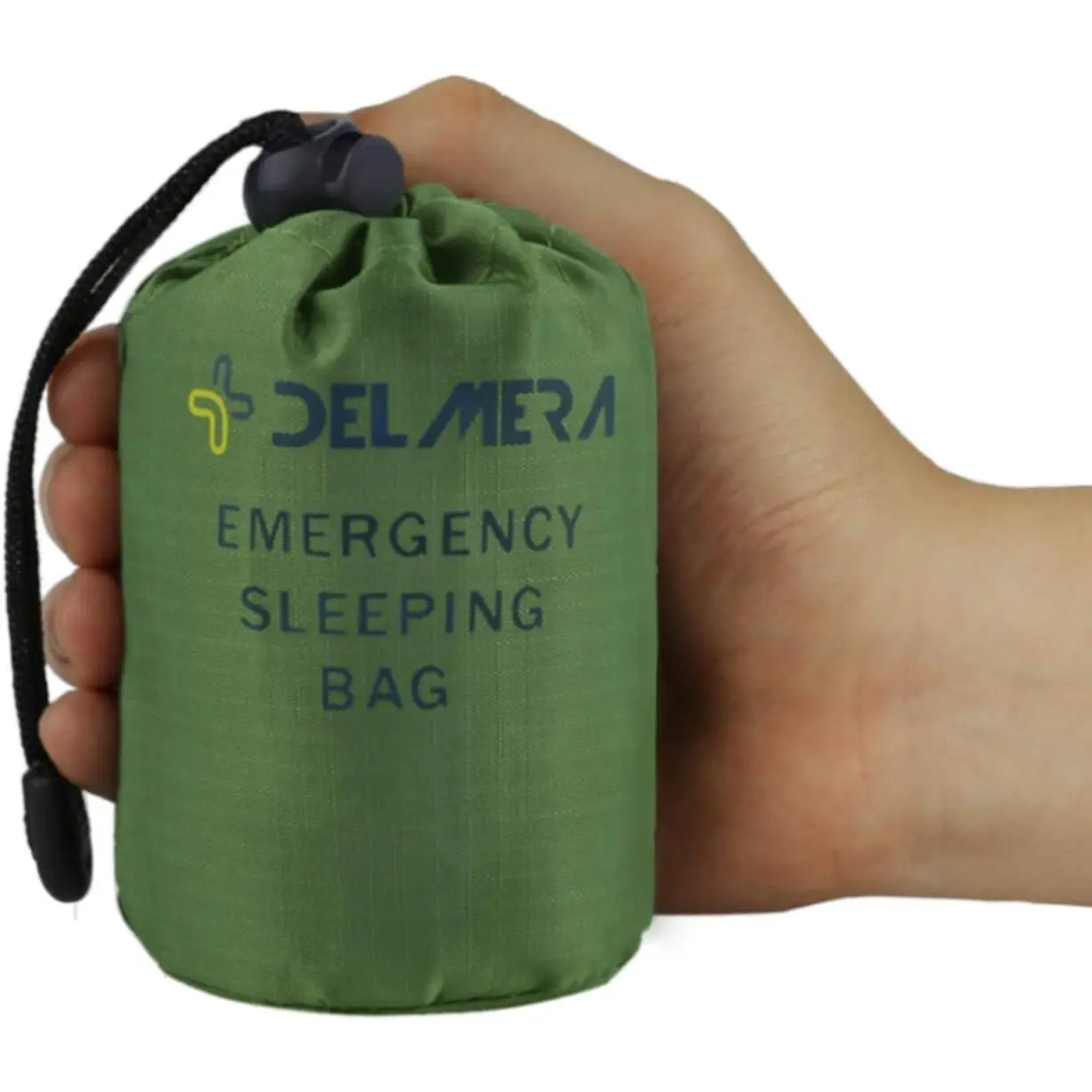 Emergency Sleeping Bag, Lightweight Survival Sleeping Bags Waterproof Thermal Emergency Blanket, Bivy Sack Survival Gear for Outdoor Adventure, Camping, Hiking, Orange, Green