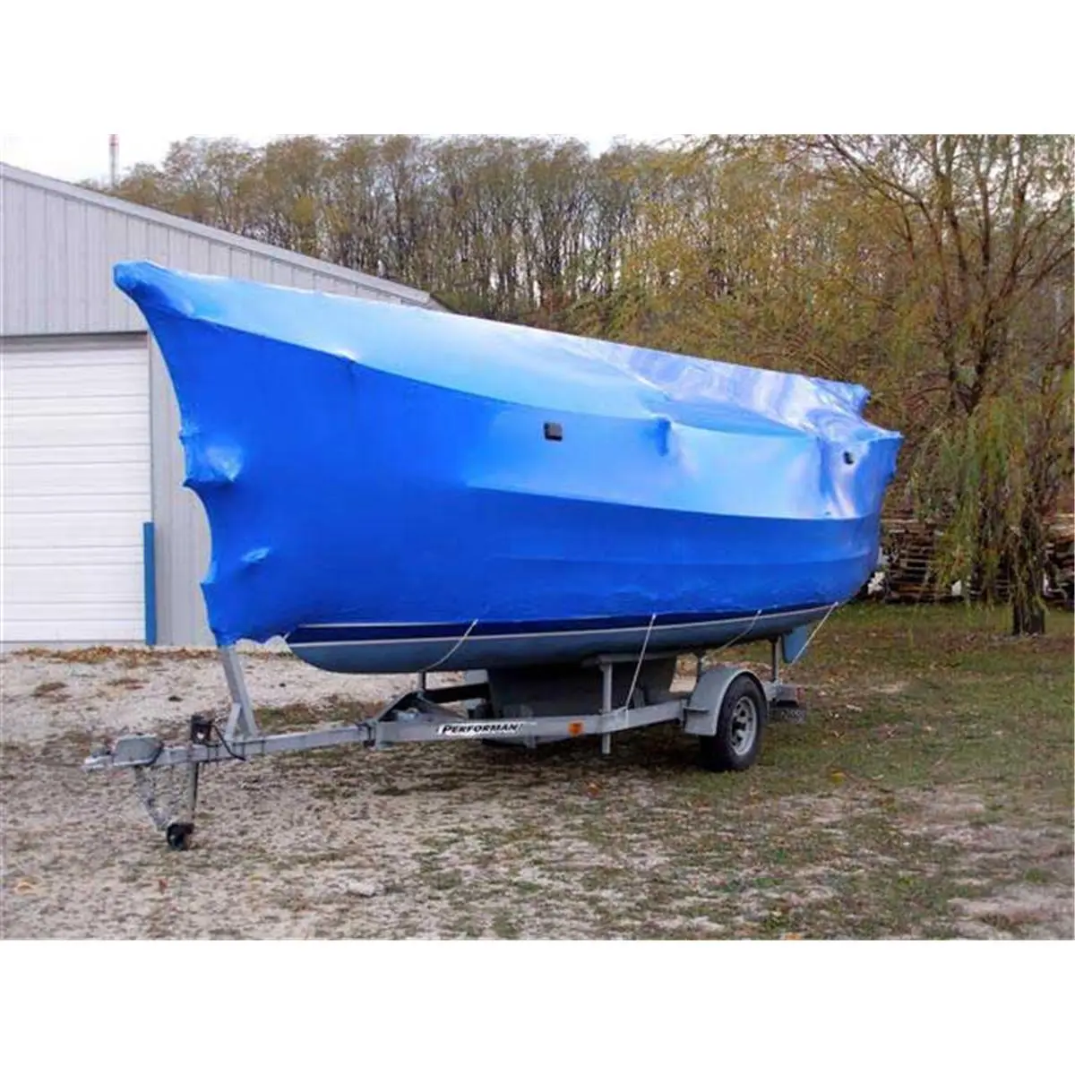 Dr. Shrink  14 ft. X 213 ft. Shrink Film 6 Mil- Blue