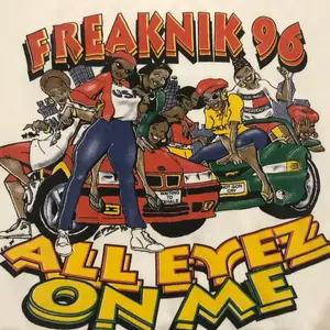 Vintage 96 Freaknik Atlanta All Eyez On Me Unisex T-shirt, Gift For Her, Gift For Him