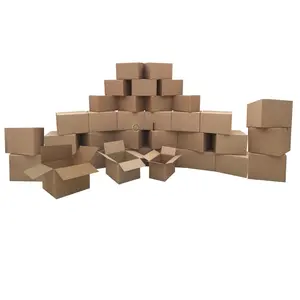UBMOVE 3 Room Economy Moving Kit 36 Boxes & Supplies 10 Small 20 Medium 6 Large Boxes with Tape and Marker