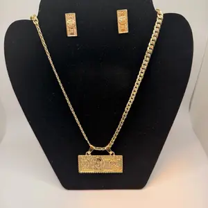 Gold-Filled Jewelry Set with Matching Earrings, $100 Price Point