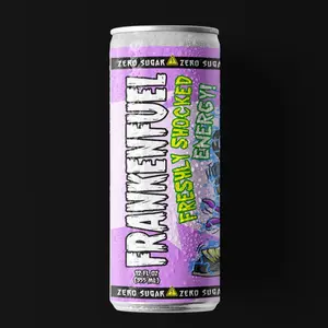FrankenFuel Zero Sugar Energy Drink - All-Natural Flavors, 110mg Caffeine, No Food Dyes - Beverage, Coffee