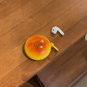 1 piece of bread earphone case,Cute wireless Bluetooth earphone case, drop resistant, durable and stylish accessory, suitable for AirPods pro3/1/2/3/4/pro/pro2(Different models may have different shapes)