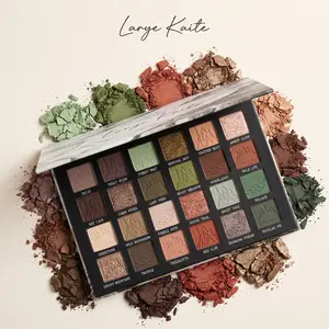Down To Earth Eyeshadow-24 shades palette From soft glam for your 9-to-5 to full glam for the night out — this Warm Rose Brown palette does it all. Matte + shimmer, blendable, long-wearing ！ Makeup& Smooth &Cosmetic ！