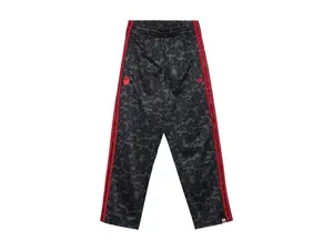 BAPE x adidas All Over Print Track Pants Black/Red (men) by StockX