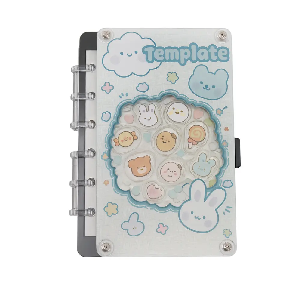 A7 Shaker charm notebook, choose your design