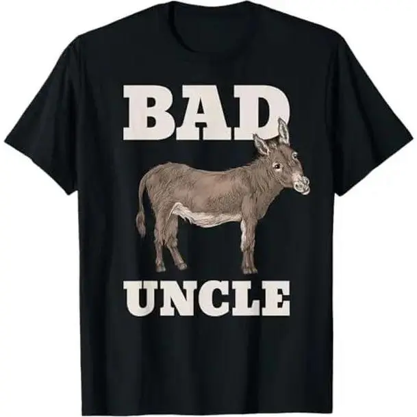 Men's Hilarious Uncle Pun Short-Sleeve Round Neck Graphic T-Shirt - Casual, Basic, Cargo-Inspired Bold Minimalist Top, Soft, Humorous Cartoon Print, Menswear, 3xl Streetwear