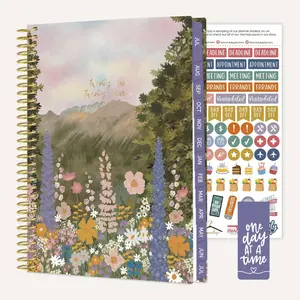 2026–27 Soft Cover Planner, 5.5" x 8.25" | Wildflower Mountainside