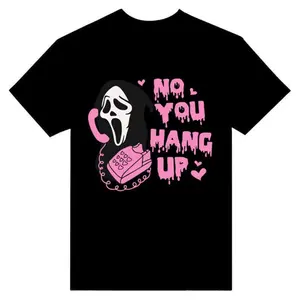 No You Hang Up Tee Ghostface Scream Valentine Funny Halloween Ghost face T Shirt