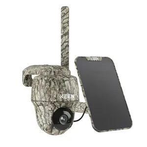 Reolink KEEN Ranger PT 2K 4G Battery Security Camera with Solar Panel, Explore Nature Anytime with 360° Live Streaming Lens Video Outdoor Cctv Portable