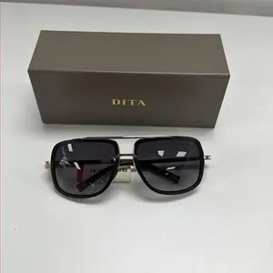 Pre-owned E26042564 Dita Mach One Sunglasses Black/RG Frame