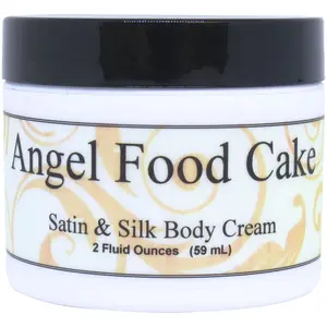 Angel Food Cake Satin and Silk Cream,  Body Cream, Body Lotion