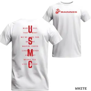 [FLASH SALE UP TO 50%] Comfort Colors USMC Marines T-Shirt, Vintage Marine Corps Graphic Tee, Patriotic Military Veteran Shirt - KEVIN HOUSTO SHOP