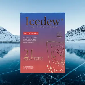 Shower Fresh ICEDEW Stay Fresh for 21 Days Deodorizer Odor-Squatching Men's Deodorant Aluminum Free