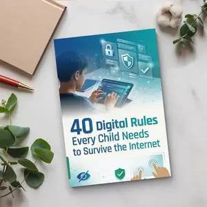 40 Digital Safety Rules Every Child Should Learn: Internet Safety Guide with Online Privacy, Cyber Awareness, Smart Screen Habits and Digital Responsibility