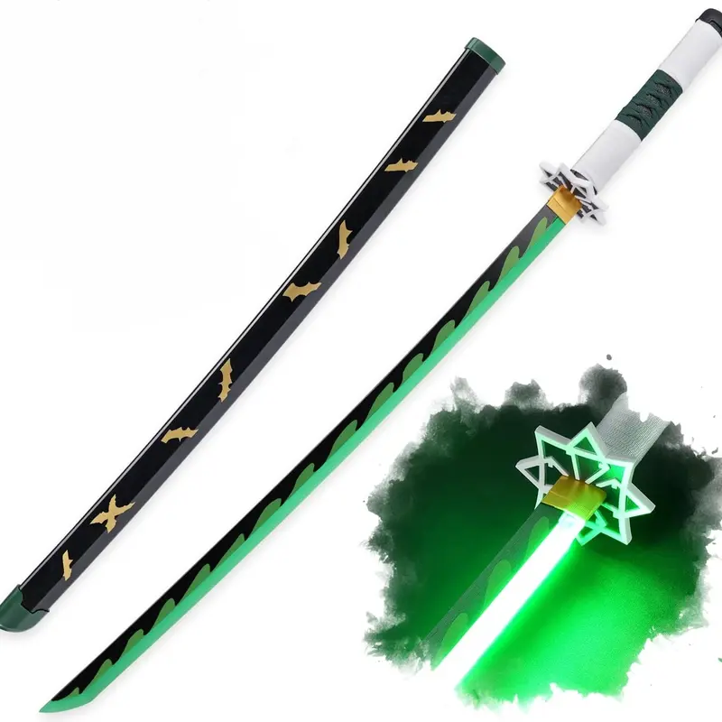 Light Up Demon Slayer Sword - 40-Inch Sanemi Katana
