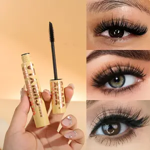 Waterproof Curling Mascara Volumizing & Lengthening Version - Black Lash Enhancer, Suitable for Every Lash, Making Them Defined, Long, Curled, Clump-free, Waterproof and Sweatproof, Easy to Use. Perfect for Parties, Music Festivals, Weddings, Cosmetic