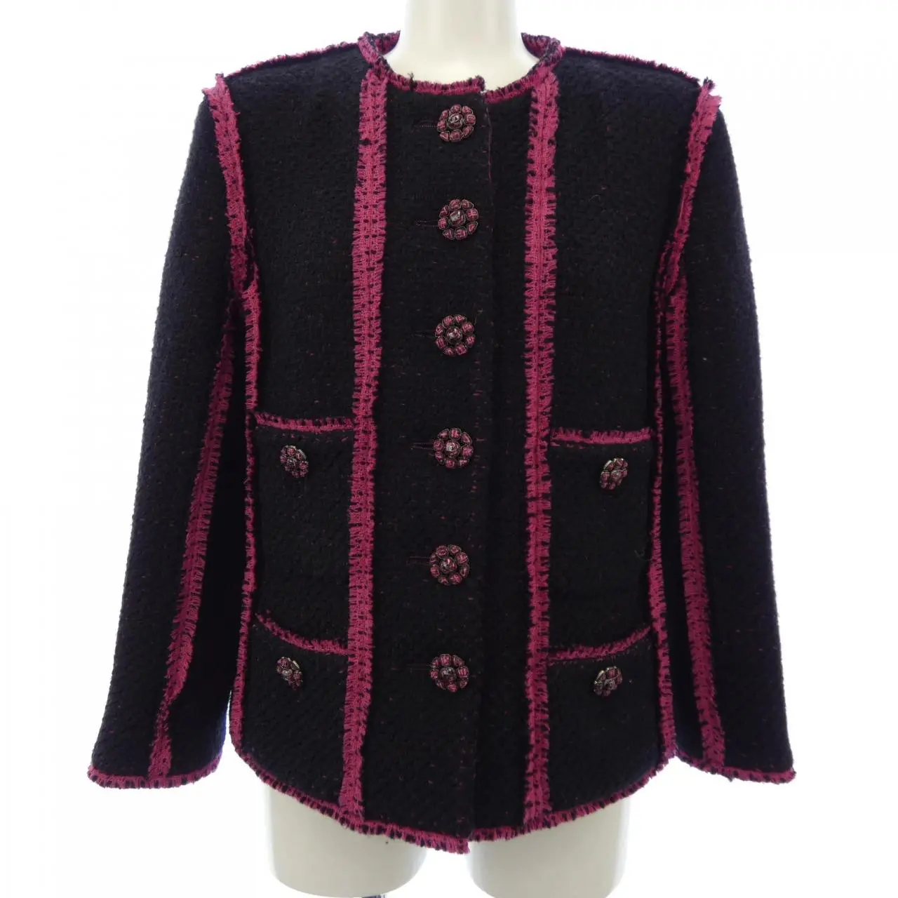Pre-owned CHANEL Other Small Leather Goods Collarless Jacket