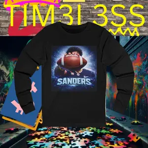 Sanders Football Fan Long Sleeve for her Tee