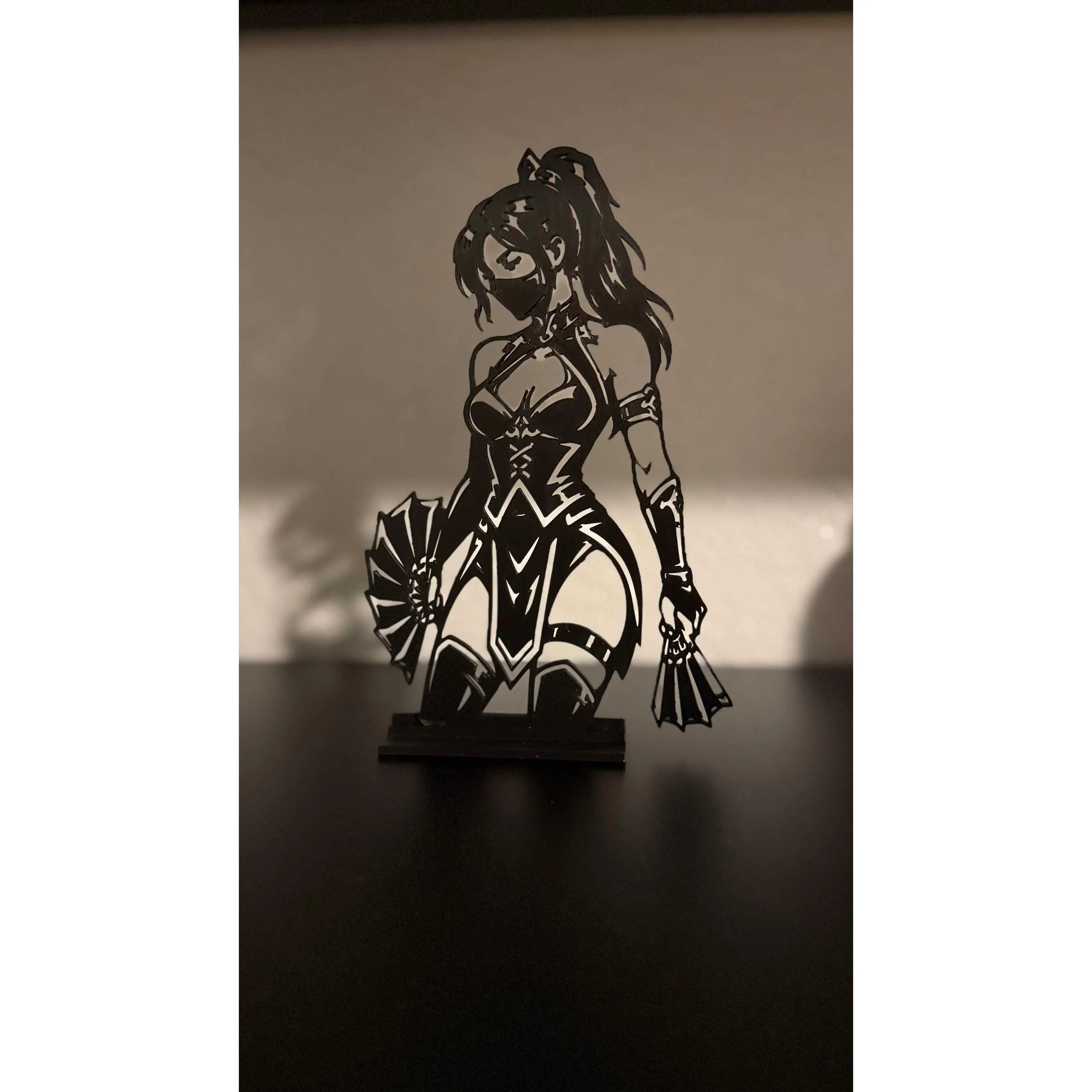Kitana — 3D Printed Mortal Kombat Shelf Display