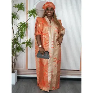 African Dresses for Women Traditional Africa Clothing Dashiki Ankara Outfits Gown Abayas Robe Muslim Kaftan Maxi Long Dress 2025