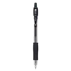 Pilot Pen PIL Pilot G2 Black 0.5Mm Retractable Gel Ink Rolling Ball Pen Fine Pt
