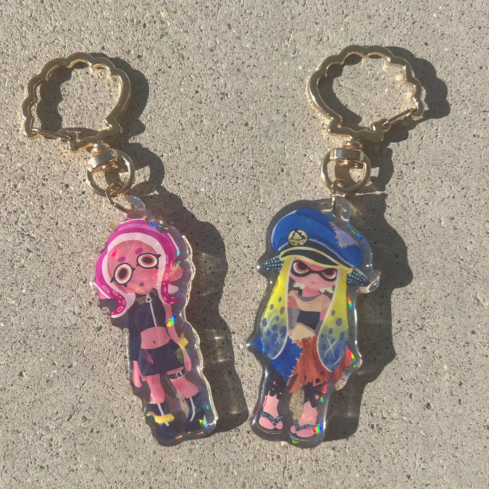 Splatoon Agent 3 & 8 Acrylic Keychain, Great For Daily Use Or As Thoughtful Little Gifts For Your Friends And Yourself