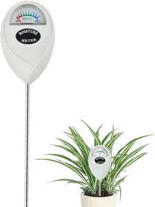 Soil Moisture Meter, Plant Water Monitor, Hygrometer Sensor for Gardening, Farming, Indoor and Outdoor Plants, No Batteries Required