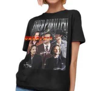 Vintage Jared Padalecki Homage Tshirt - Retro 90S Style Fan Apparel