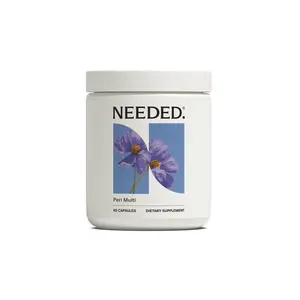 Needed. Perimenopause Multivitamin - 60 Capsules (1 Month Supply) - Expertly-Formulated & 3rd Party Tested - Contains Targeted nutrition to help women thrive through perimenopause - Formulated with clean ingredients by expert practitioners