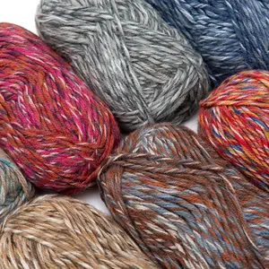 Blend Alpaca Yarn Wool 1 Skein AS Bulky Weight