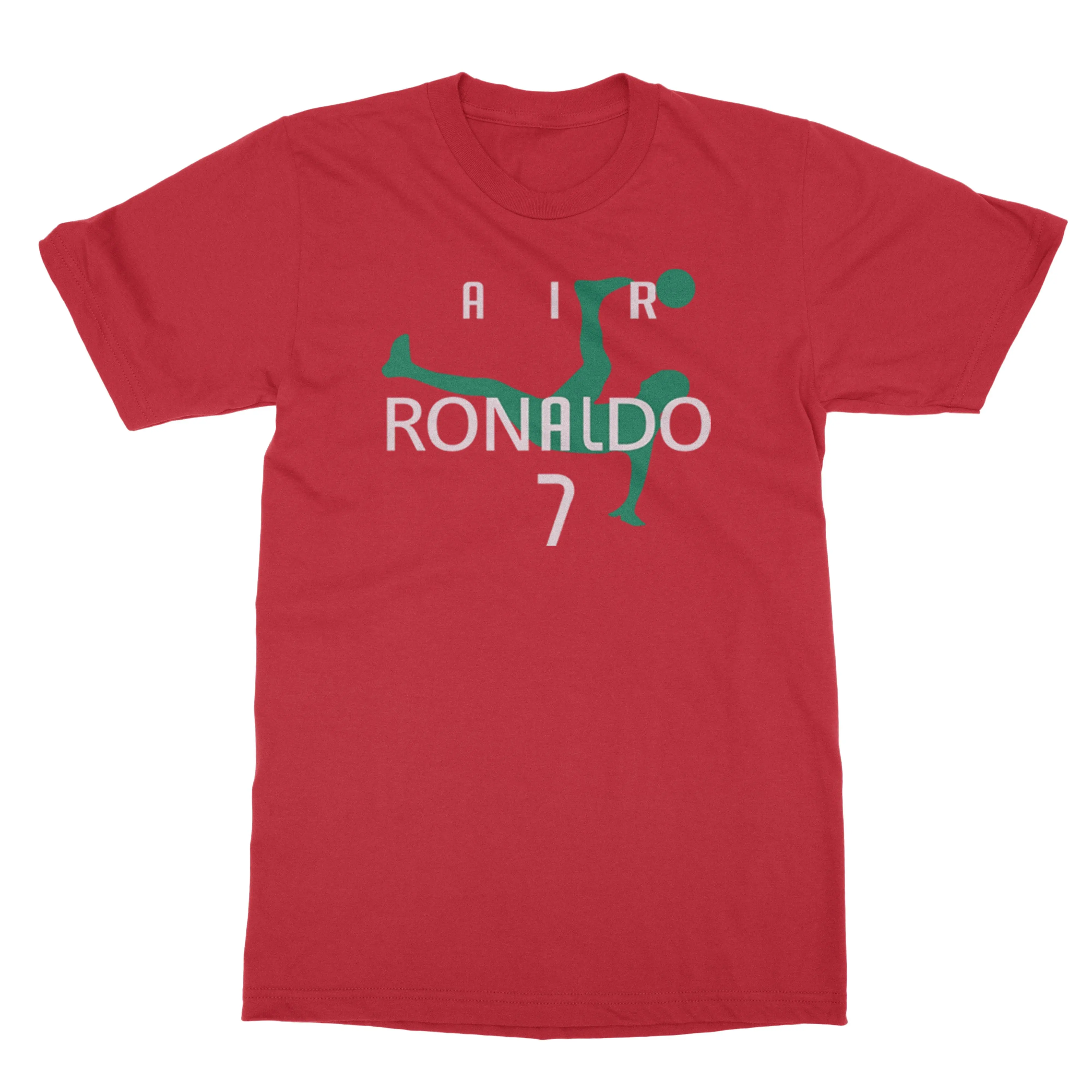 EURO Portugal Soccer Player Cristiano Ronaldo 7 GOAT Football Adult Unisex T-Shirt