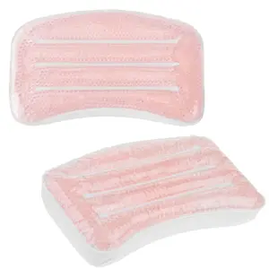 Cooling Spa Pillow with Glitter Gel, 1pc Bathtub & Hot Tub Accessory, Luxurious Bath Care for Women, Ideal for Stress Relief