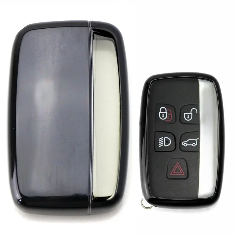 Hoodinter Metal Key Cover Compatible With Range Rover - Sport