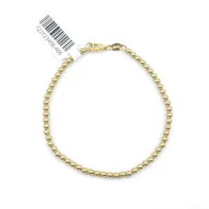 Pulsera de balines 3mm 7inch