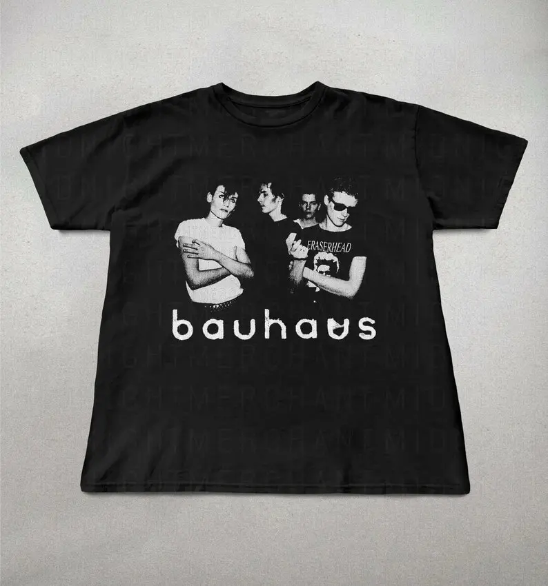 Bauhaus T-shirt, Unisex shirts, 90s band tees, Retro Graphic tees, Goth band tee, gothic shirts, band tees, cute shirts, goth clothing