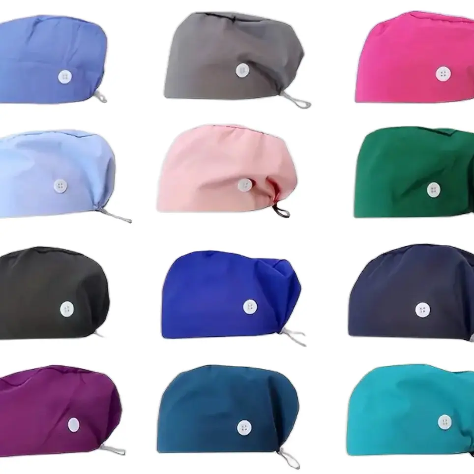 Basic Scrub Caps w/ adjustable strap
