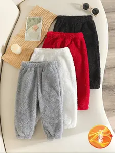 Baby clothing, baby products, birthday gifts, baby girl winter warm long pants four piece combination set, versatile casual style, suitable for school wear, Easter wear