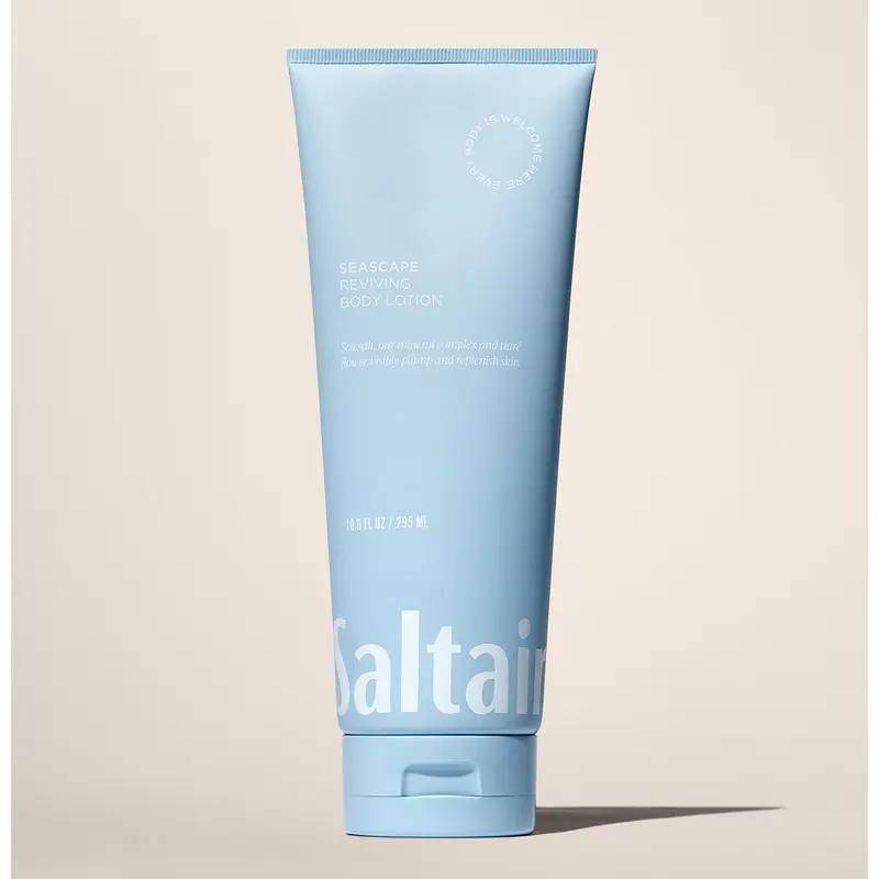 Saltair Seasacpe Body Lotion – Reviving Lotion with Sea Salt, Mineral Complex, Sodium Hyaluronate & Tiaré Flower – Long-lasting Hydration – 10 fl oz