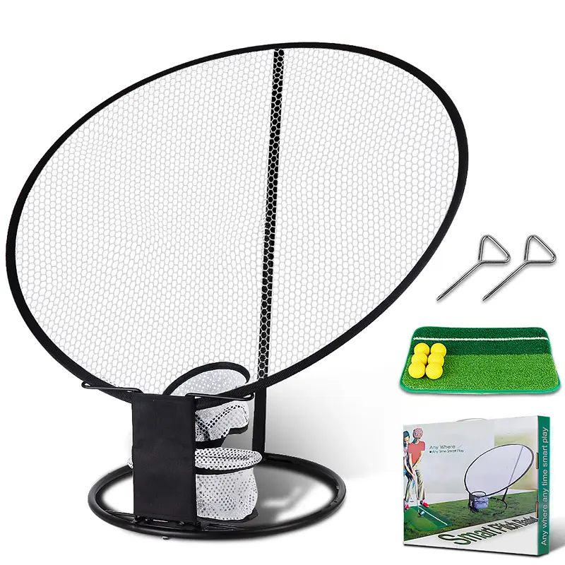 Caiton 1PC Golf Chipping Practice Net Set | High-quality polyester and nylon materials, sturdy and durable, indoor and outdoor golf practice target net, improves hitting accuracy and distance, perfect training tool for beginners and athletes.
