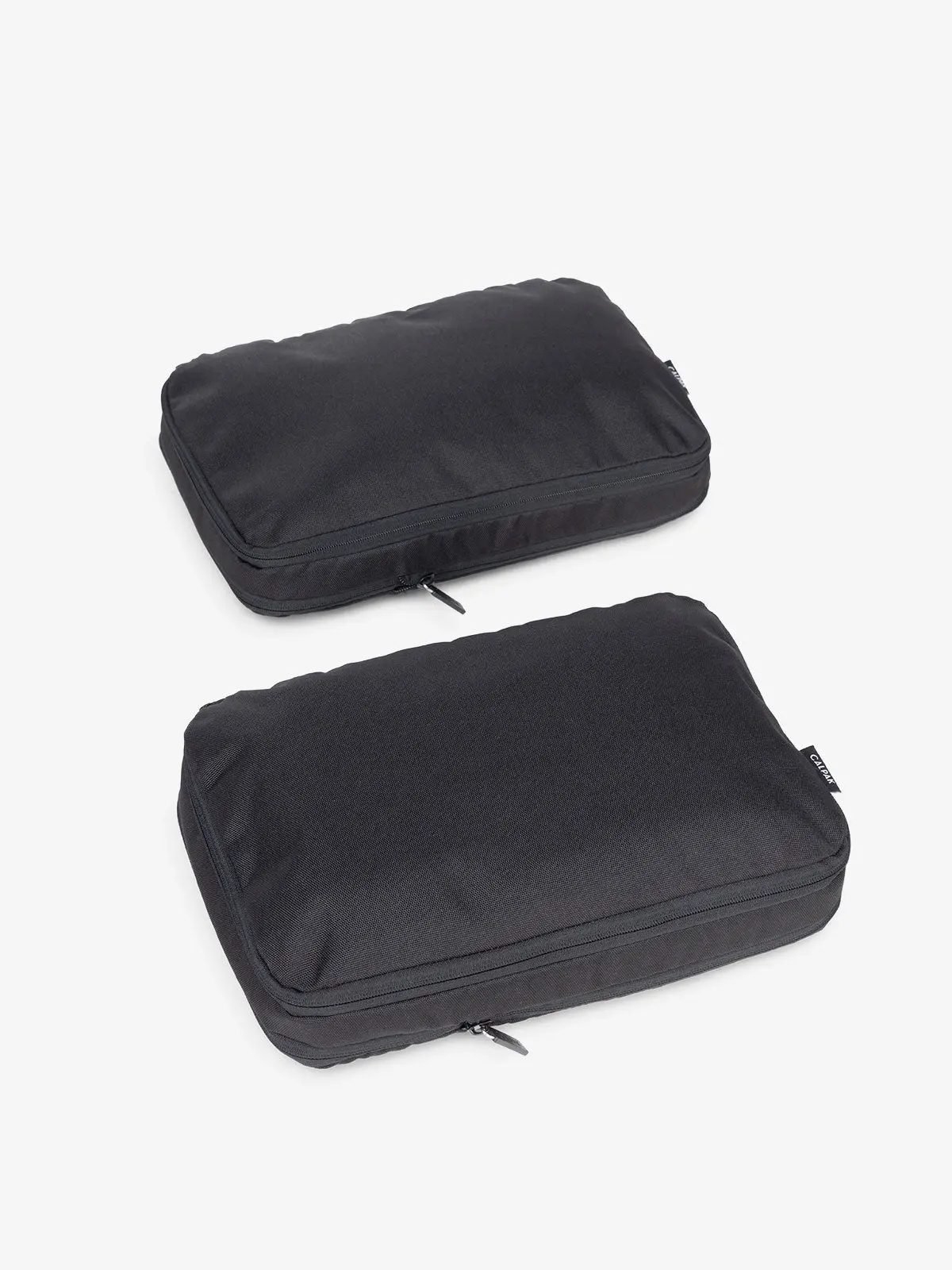 CALPAK Medium Compression Packing Cubes - 13" x 9" x 2" Durable Travel Accessory, Polyester Space-Saving Expandable Luggage Organizer for Short Trips